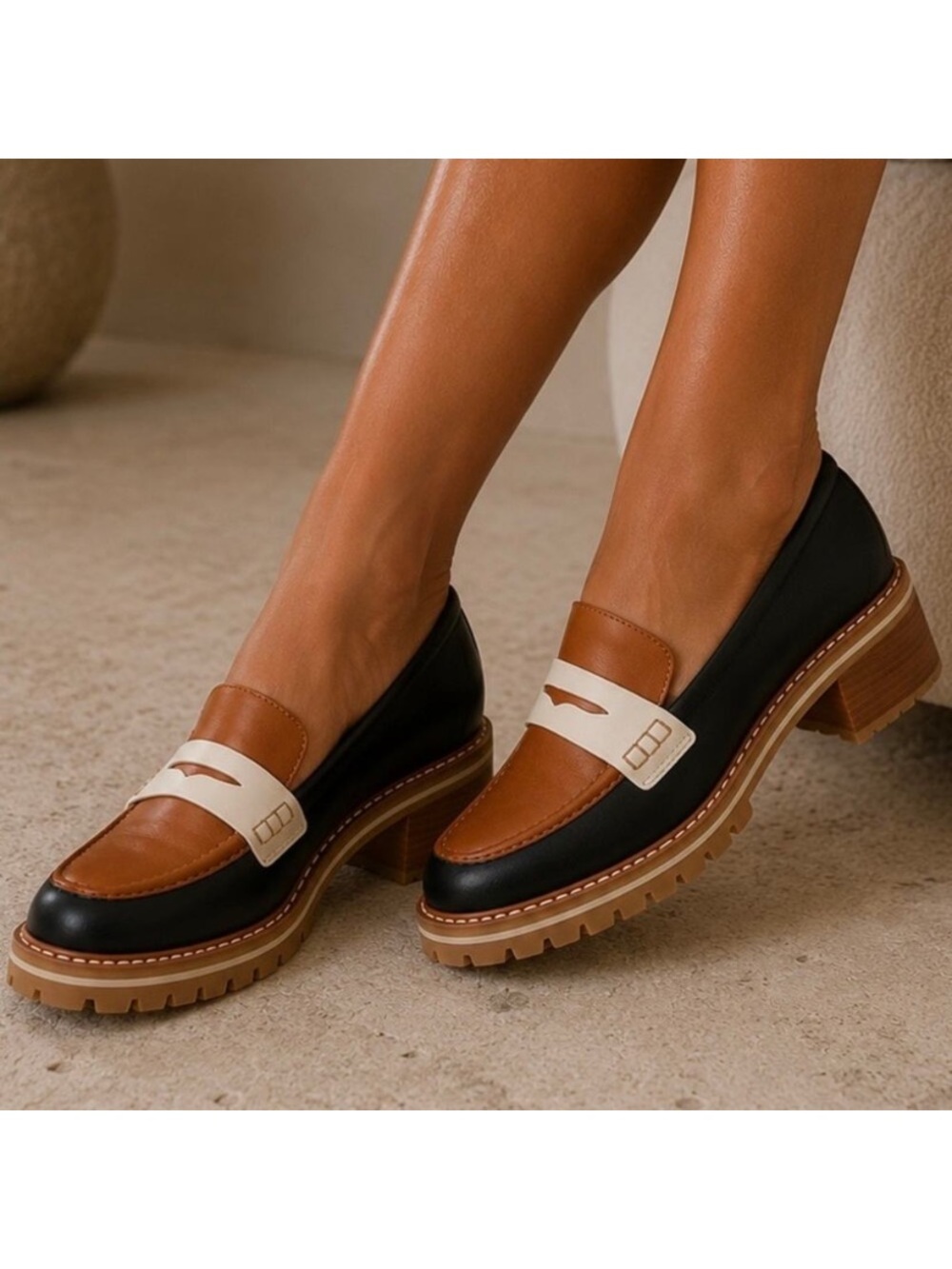 Anthropologie x Bernardo Selma Heeled Loafers